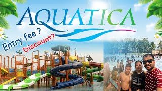 Aquatica waterpark kolkata ticket price  Aquatica complete tour 2024 [upl. by Airednaxela]