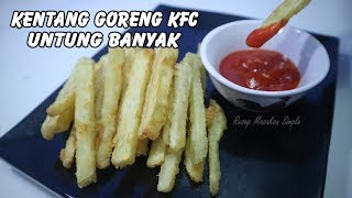 RESEP JUALAN KENTANG GORENG KFC HANYA 4 BAHAN [upl. by Onitnevuj]