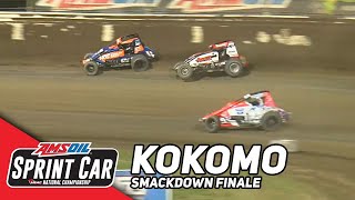 30000 Finale  2023 USAC Sprint Car Smackdown at Kokomo Speedway [upl. by Nosnar505]