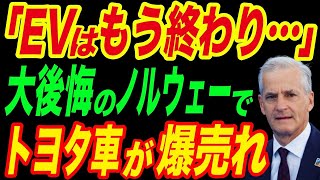 【EV先進国で異常事態】ノルウェーの23年10月新車売上でトヨタが1位に！ [upl. by Snook]