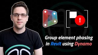 Group element phasing in Revit using Dynamo [upl. by Einnaej]