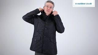 Barbour Bardon Quilted Jacket Video  eoutdoorcouk [upl. by Ruhtracm927]