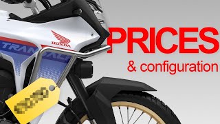 Honda TRANSALP 750 Prices amp Final Configuration  Order Confirmed [upl. by Johanna]