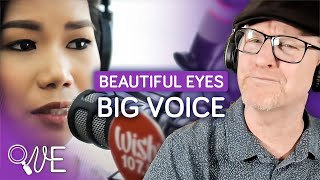 Vocal Coach REACTION amp ANALYSIS 🎧 Katrina Velarde 🎙️ Go the Distance LIVE 🎶 [upl. by Rhiamon]