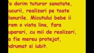 Mesaje BEBE  Smsuri pentru nou nascuti [upl. by Rois]