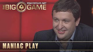 The Big Game S1 ♠️ W9 E3 ♠️ Tony G against Negreanu and Reynolds ♠️ PokerStars [upl. by Edrock]