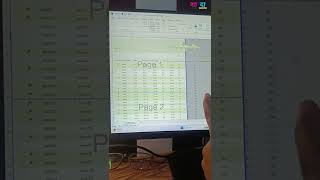 Excel Big Data Print Setup  Excel Data Page Setup  Excel Print Kaise Kare shorts excel [upl. by Giacamo729]