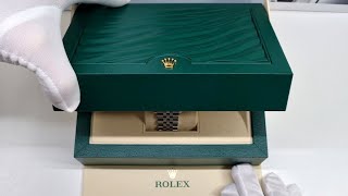 Rolex Datejust 41 WIMBLEDON DIAL 126334 2024  UNBOXING [upl. by Anev306]