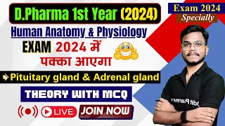 DPharma 1st Year Most Important Topic  Human Anatomy amp Physiology  Pituitary amp Adrenal Glands [upl. by Aryk]