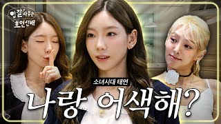 EN 효연은 유명한 태연의 웃음버튼임  밥사효 EP12 소녀시대 태연 편 [upl. by Ydnis520]