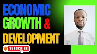 🟡 Economic Growth vs Economic Development What’s the Difference [upl. by Catton]