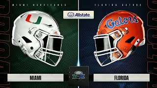 Miami vs Florida Battle For The Seminole War Canoe [upl. by Adehsar]