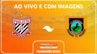 JOGO COMPLETO PAULISTA X MANTHIQUEIRA  RODADA 12  PAULISTA SUB23 2ª DIVISÃO SICREDI 2024 [upl. by Ojadnama]