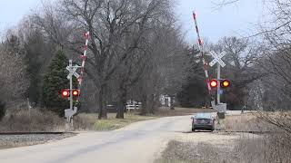 K5HLB BNSF 8025 West in Oregon IL 121222 [upl. by Uriah833]