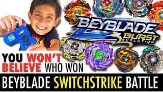 Best Beyblade Switchstrike Battle New Beyblade Burst Evolution Tournament [upl. by Nathanael]