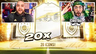 20 ICON PACK CHALLENGE VS BATESON YOU WON’T BELIEVE THIS FIFA 21 [upl. by Hnad]