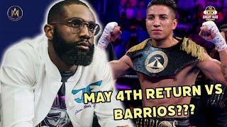 JARON ENNIS RETURNING MAY 4TH ON CANELO UNDERCARD MARIOS BARRIOS NEXT [upl. by Fair]