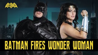 BATMAN FIRES WONDER WOMAN  BATCANNED [upl. by Edmund]