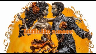 Infinito amore♾️ Música Generada por IA  Suno AI Lyric Video  No Copyright [upl. by Caldeira]