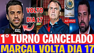 DATA OFICIAL DIA 17 MARÇAL ESTÁ DE VOLTA PRIMEIRO TURNO FOI CANCELADO BOULOS ESTÁ FORA [upl. by Llednek]