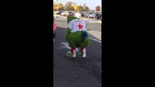 Frisking the Philly Phanatic [upl. by Ahsie]