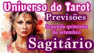 SAGITÁRIO ♐ SETEMBRO 2024  SEGUNDA QUINZENA LEITURA E MENSAGENSUNIVERSO DO TAROT [upl. by Notaes522]