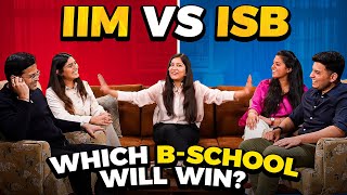 The Ultimate B School Battle  IIM vs ISB with ShwetaArora [upl. by Syst]