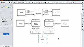 How to create a Level0 Data Flow Diagram DFD [upl. by Hsu974]