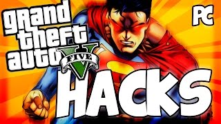 GTA V PC HACKS  MODS  Dinero ilimitado Invencibilidad Super velocidad y más  ONLINE [upl. by Lodovico549]