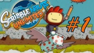 Scribblenauts Unlimited 1 Lavando cerdos con lejía [upl. by Ardnaxila442]