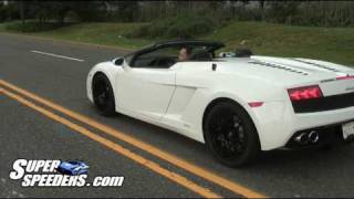 Lamborghini LP560 Spyder Hard Launch [upl. by Kcirdec]