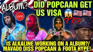 Is Popcaans Visa Approved Alkalines New Album Mavados D And Popcaan Foota [upl. by Eijneb131]