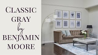 Classic Gray Benjamin Moore [upl. by Quarta]