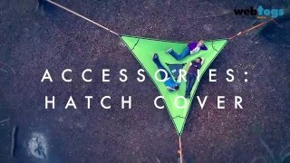 How to attach a Tentsile Tent Hatch Cover Accessory [upl. by Utir]