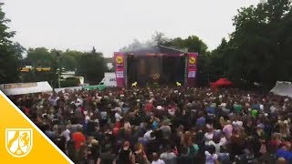 EselRock 2018 in Wesel Das Festivalgelände füllt sich [upl. by Kcirttap]