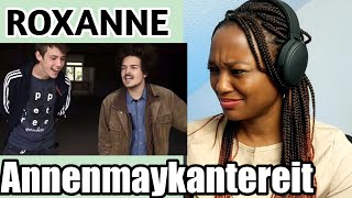 THAT VOICE Roxanne Cover  AnnenMayKantereit amp Milky chance  reaction [upl. by Atnim]