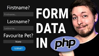 6  The Basics of PHP Form Handling Tutorial  2023  Learn PHP Full Course for Beginners [upl. by Siskind]