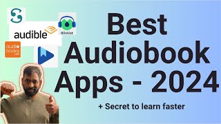 Best Audiobook Apps 2024 [upl. by Helbonia178]