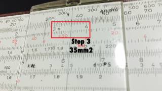 Voltage drop calculation with a slide rule [upl. by Naed723]