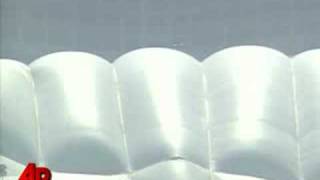 Raw Video Big Dome in Indy Deflates [upl. by Kazimir]