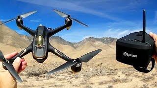 Hubsan H501S Follow Me GPS FPV Vacation Drone Flight Test Review [upl. by Yenahteb]