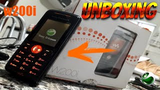 Unboxing  Sony Ericsson W200i de 11 anos [upl. by Tobit]