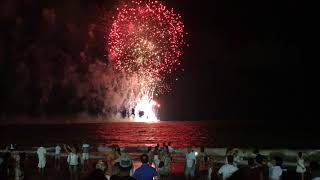 Réveillon 2017  2018 Orla de Cabo Branco em João Pessoa Queima de Fogos [upl. by Chalmers]