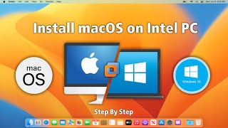 How to Install macOS in Windows PC Simple Way Step by Step [upl. by Bloch902]