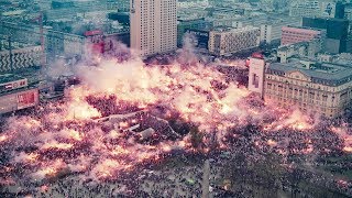 Marsz Niepodległości  WARSZAWA TIMELAPSE [upl. by Eniagrom776]