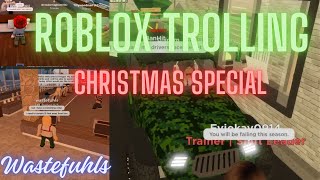 TROLLING AT ROBLOX TRAININGS FT CHARMICALS CHRISTMAS SPECIAL [upl. by Schear]