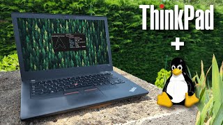 Le THINKPAD le Macbook de Linux [upl. by Atirahs]