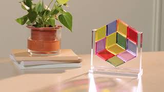 PrismArt Desktop Object Toy  MoMA Design Store [upl. by Diaz356]