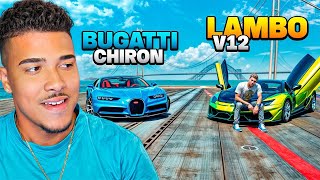 Retamos Un Chiron De 1600HP Con Un Lamborghini Forjado😱 En Gta Rp [upl. by Kurth]