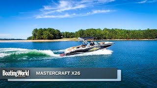 MasterCraft X26 – Boat Test [upl. by Mialliw793]